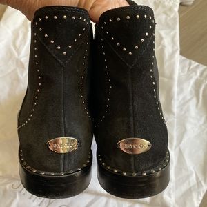 Jimmy Choo studded ankle boots, size 38